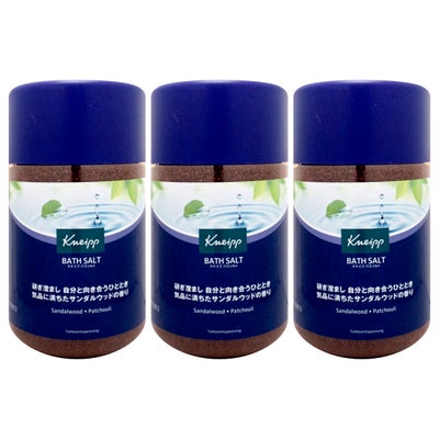 コスメ通販　【セット】クナイプ バスソルト 850g サンダルウッドの香り×3個 やすらぎバスタイム 入浴剤 KNEIPP