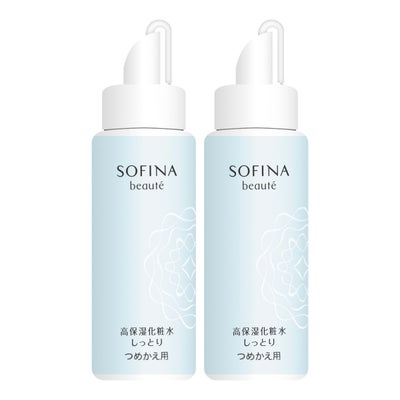 コスメ通販　【2本セット】花王 ソフィーナボーテ 高保湿化粧水(しっとり)つめかえ 130ml【詰め替え用】