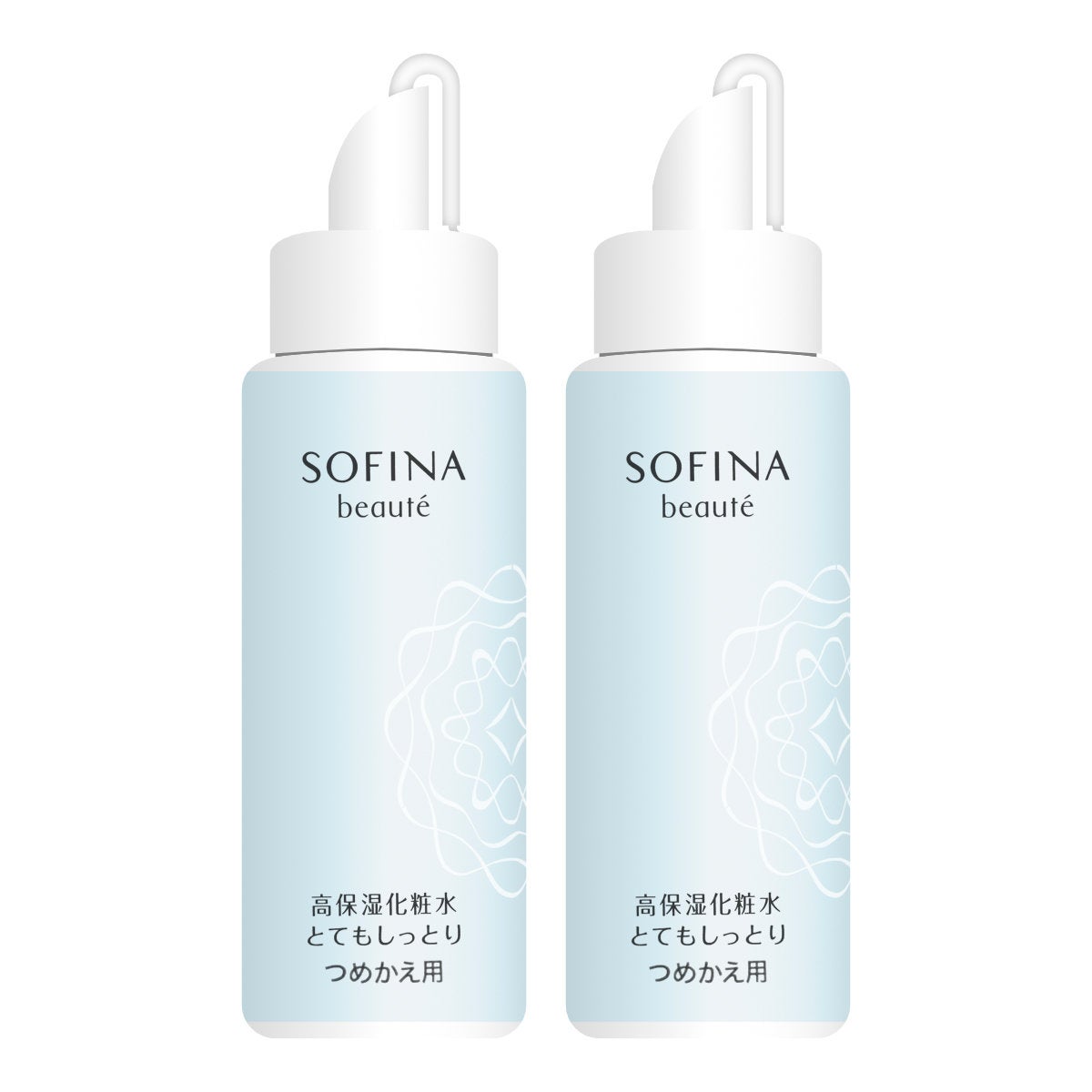 コスメ通販　【2本セット】花王 ソフィーナボーテ 高保湿化粧水(とてもしっとり)つめかえ 130ml【詰め替え用】