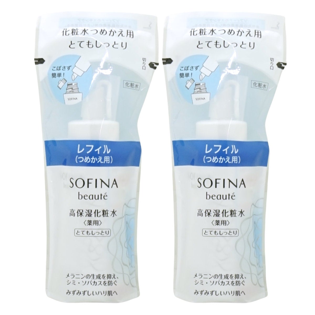 花王ソフィーナ ソフィーナボーテ 高保湿化粧水 薬用(とてもしっとり)つめかえ用 130ml