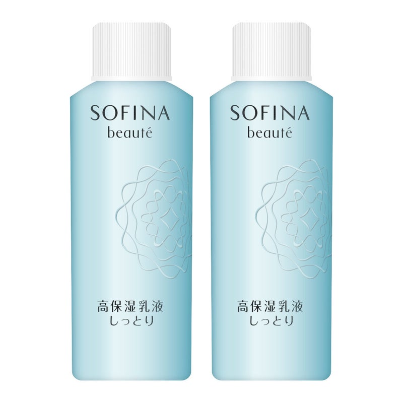 コスメ通販　【2本セット】花王 ソフィーナボーテ 高保湿乳液(しっとり)つめかえ 60g【詰め替え用】【医薬部外品】
