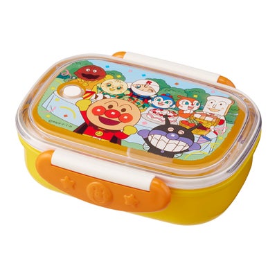 通販　レック アンパンマン 抗菌ロック式おべんとう箱280ml (Y) A00241【LEC お弁当箱 ランチボックス 子供用 こども用 電子レンジOK 食洗機OK イエロー 黄色】