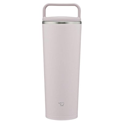 通販　象印 SX-JS40-HM ステンレスキャリータンブラー シアーグレー 400ml【シームレスせん 水筒 ハンドルつき 】