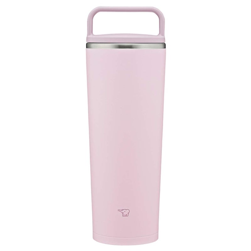 通販　象印 SX-JS40-PM ステンレスキャリータンブラー パウダリーピンク 400ml【シームレスせん 水筒 ハンドルつき 】