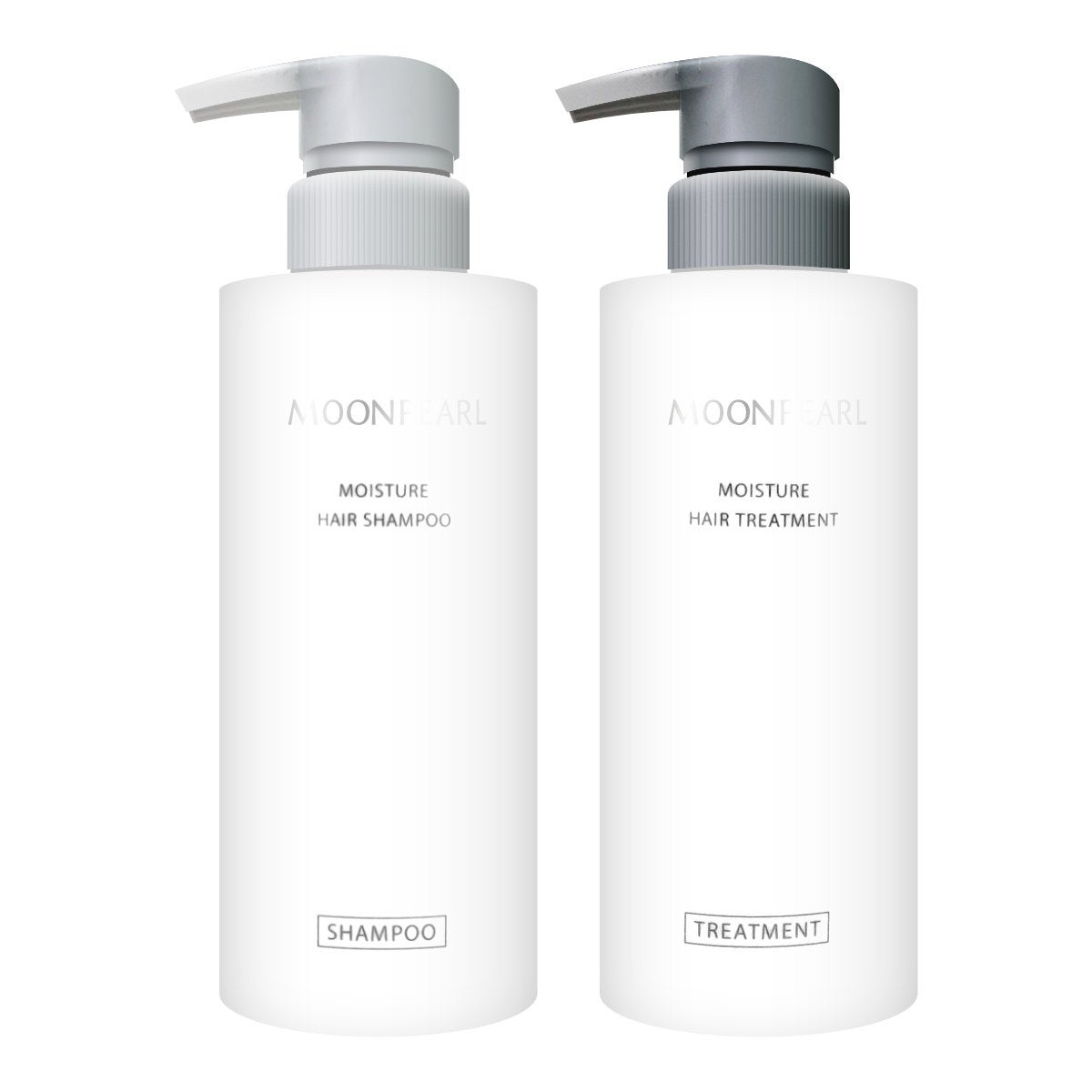 コスメ通販　【セット】ミキモトコスメティックス ムーンパール モイスチャーヘア 容器400ml【シャンプー&トリートメント】【本体】