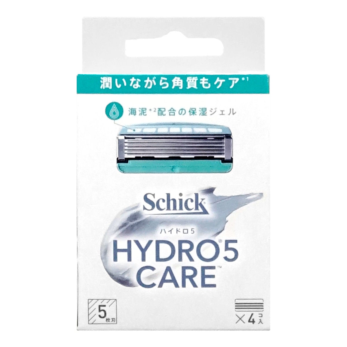 通販　シック ハイドロ5ケア 替刃4個入 HCP5-4【schick】【替刃/剃刀/カミソリ】