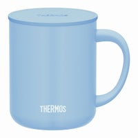通販　THERMOS サーモス 真空断熱マグカップ 450ml JDG-452C ASB アッシュブルー【蓋付きマグカップ】