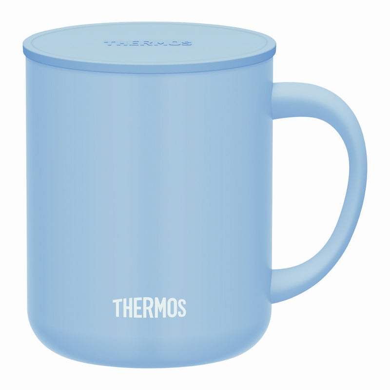 通販　THERMOS サーモス 真空断熱マグカップ 450ml JDG-452C ASB アッシュブルー【蓋付きマグカップ】