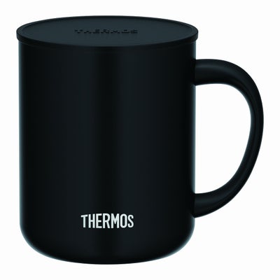 通販　THERMOS サーモス 真空断熱マグカップ 450ml JDG-452C SMB スモークブラック【蓋付きマグカップ】