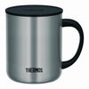 通販　THERMOS サーモス 真空断熱マグカップ 450ml JDG-452C SMT ステンレスマット【蓋付きマグカップ】