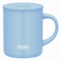 通販　THERMOS サーモス 真空断熱マグカップ 350ml JDG-352C ASB アッシュブルー【蓋付きマグカップ】