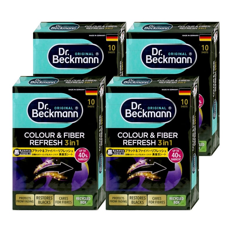 Dr.Beckmann ドクターベックマン ブラック&ファイバーリフレッシュ黒復活シート10枚入り