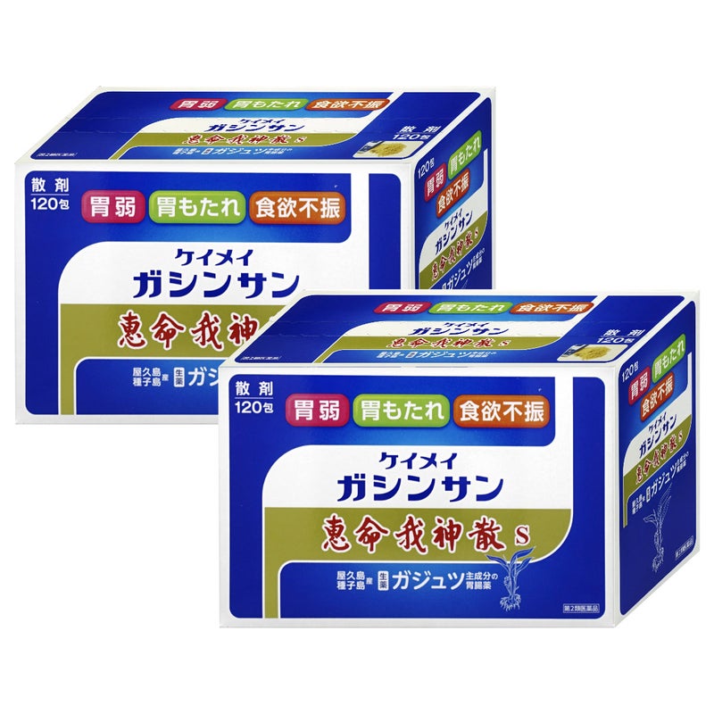 【第2類医薬品】【セット】恵命我神散S 120包×2個