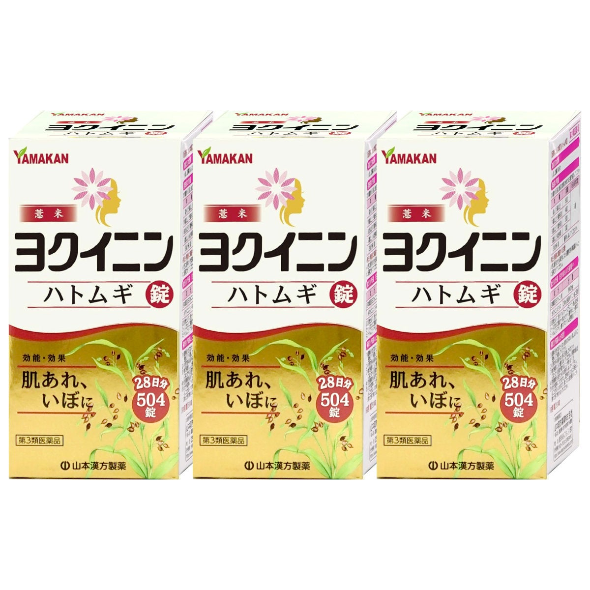【第3類医薬品】【セット】ヨクイニンハトムギ錠 504錠×3個