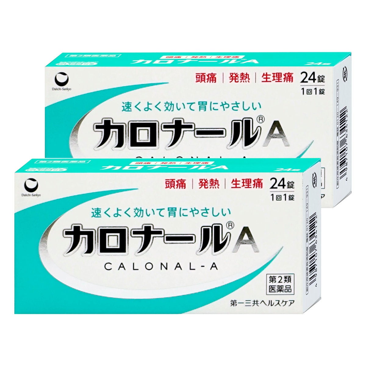 【第2類医薬品】【セット】カロナールA 24錠×2個