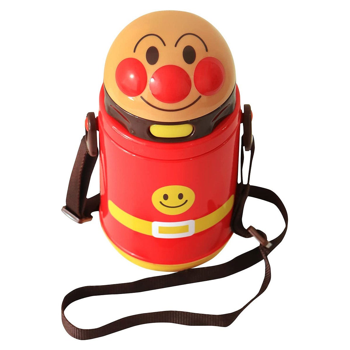 レック アンパンマン ストロー付ダイカット水筒(保冷) KK-318 400ml