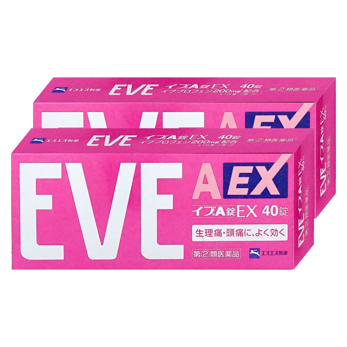 【指定第2類医薬品】【セット】イブA錠EX 40錠×2個