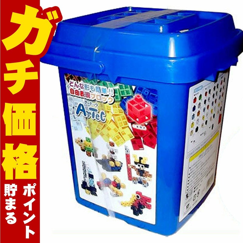 Artec アーテックブロック バケツ220 ビビッド (基本色)【076536】アーテック基本セット