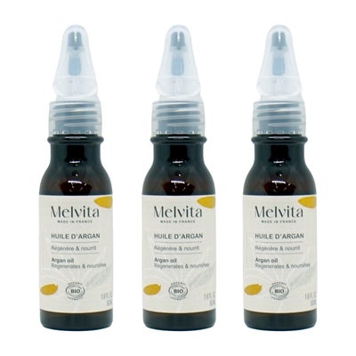 メルヴィータ ビオオイル アルガンオイル 50ml×3個