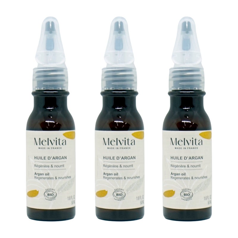 メルヴィータ ビオオイル アルガンオイル 50ml×3個
