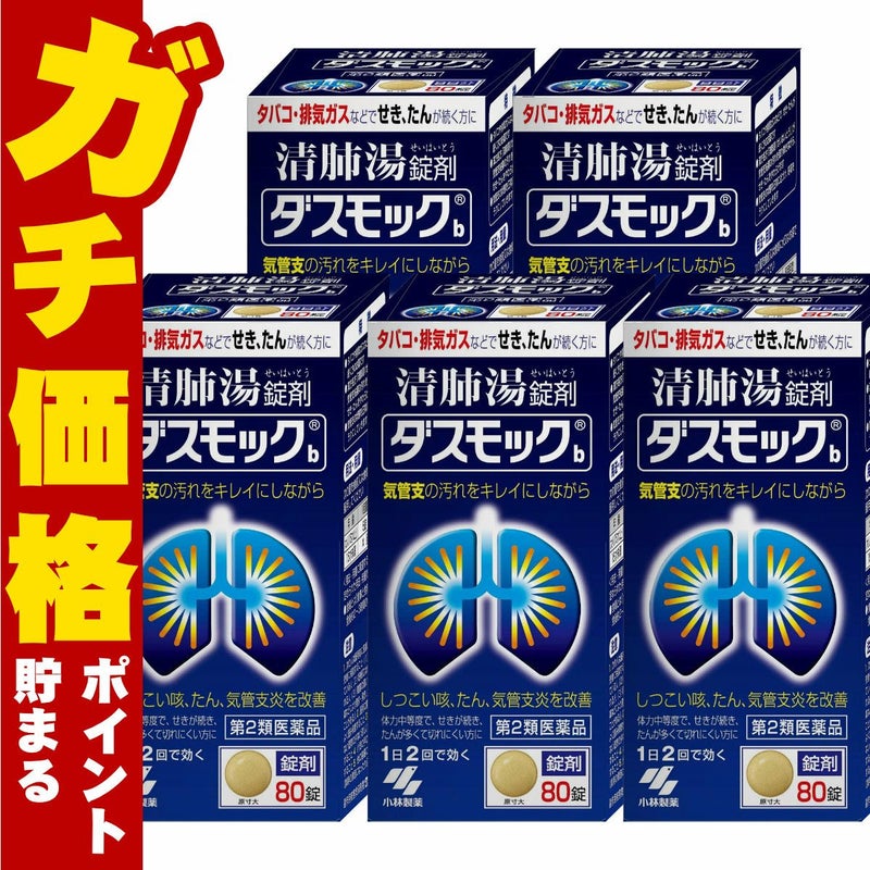 ダスモックb 80錠×5個