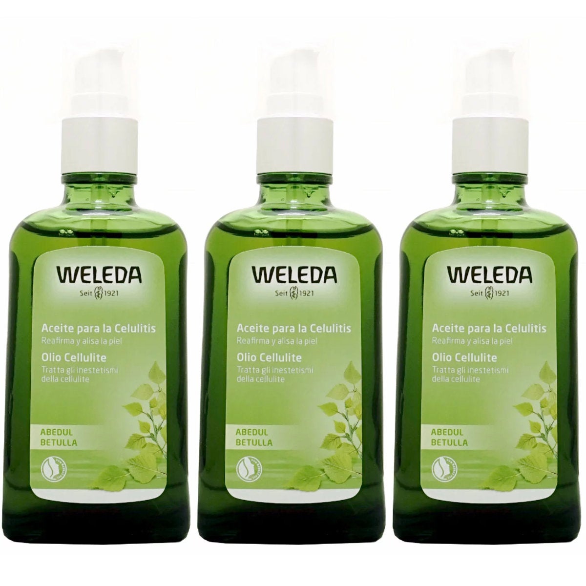 WELEDA ヴェレダ ホワイトバーチ ボディシェイプオイル 100ml×3本