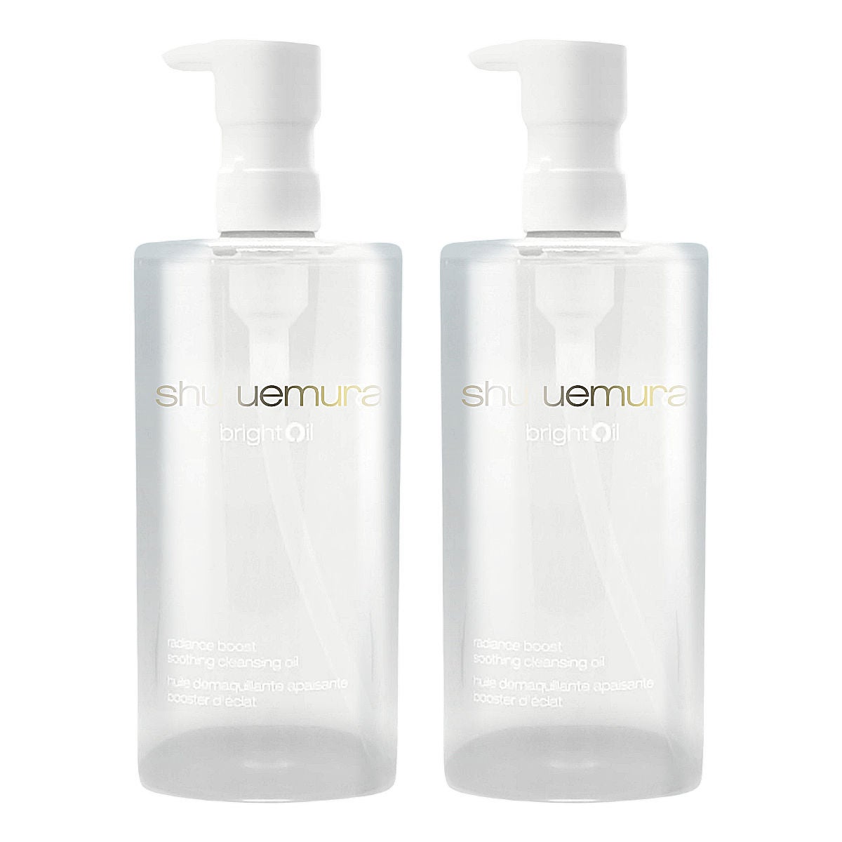 シュウウエムラ ブランクロマ ライト&ポリッシュ クレンジング オイル 450ml×2本