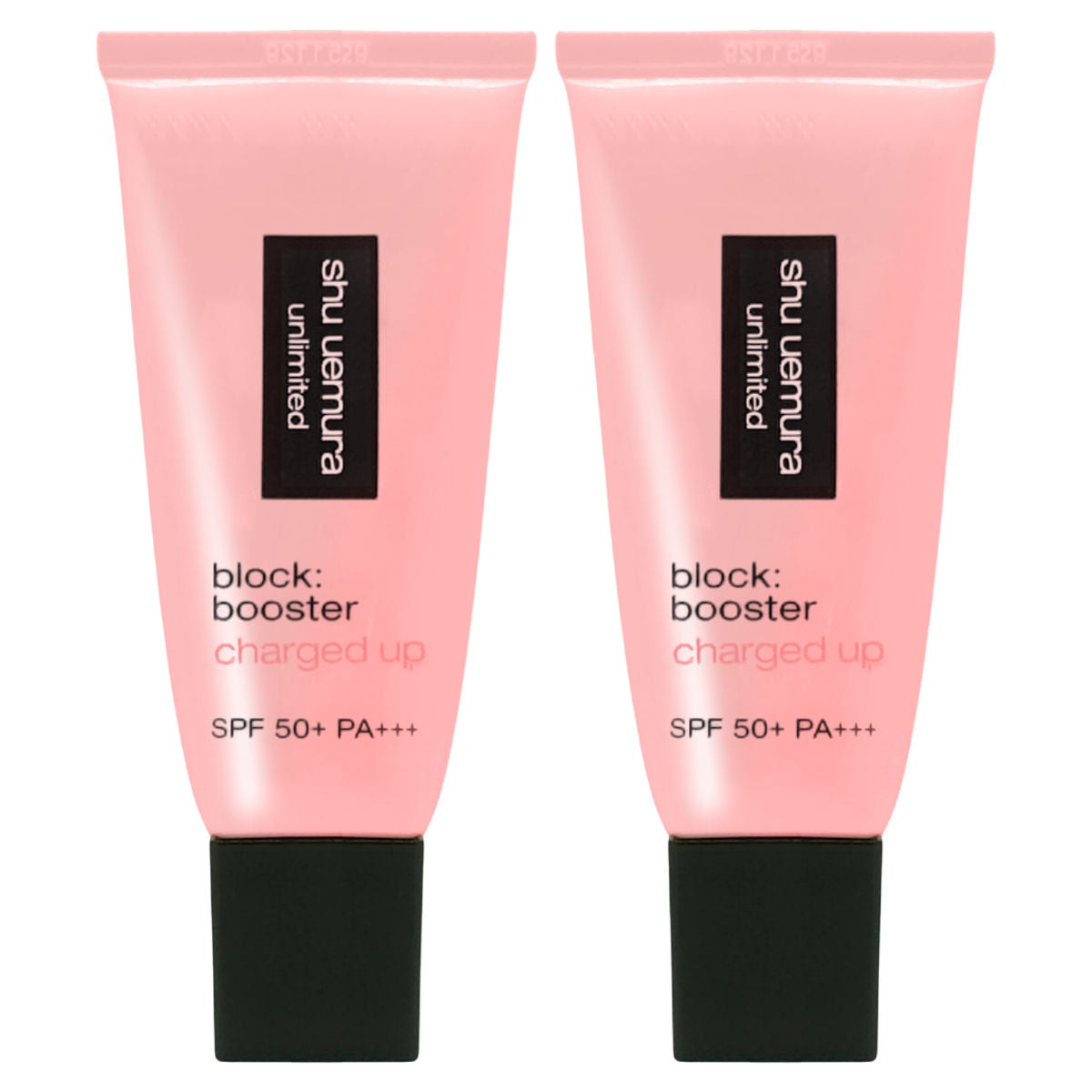 シュウウエムラ アンリミテッドブロックブースター×2個 #サクラピンク SPF50+ PA+++ 化粧下地 下地 ベース 日焼け止め ブースター SPF50 ピンク