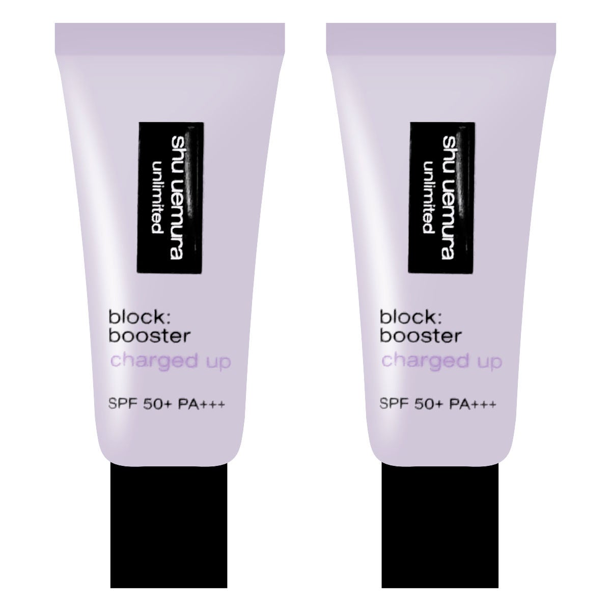 シュウウエムラ アンリミテッドブロックブースター×2個 #スミレモーヴ SPF50+ PA+++ 化粧下地 下地 ベース 日焼け止め ブースター SPF50 モーヴ パープル