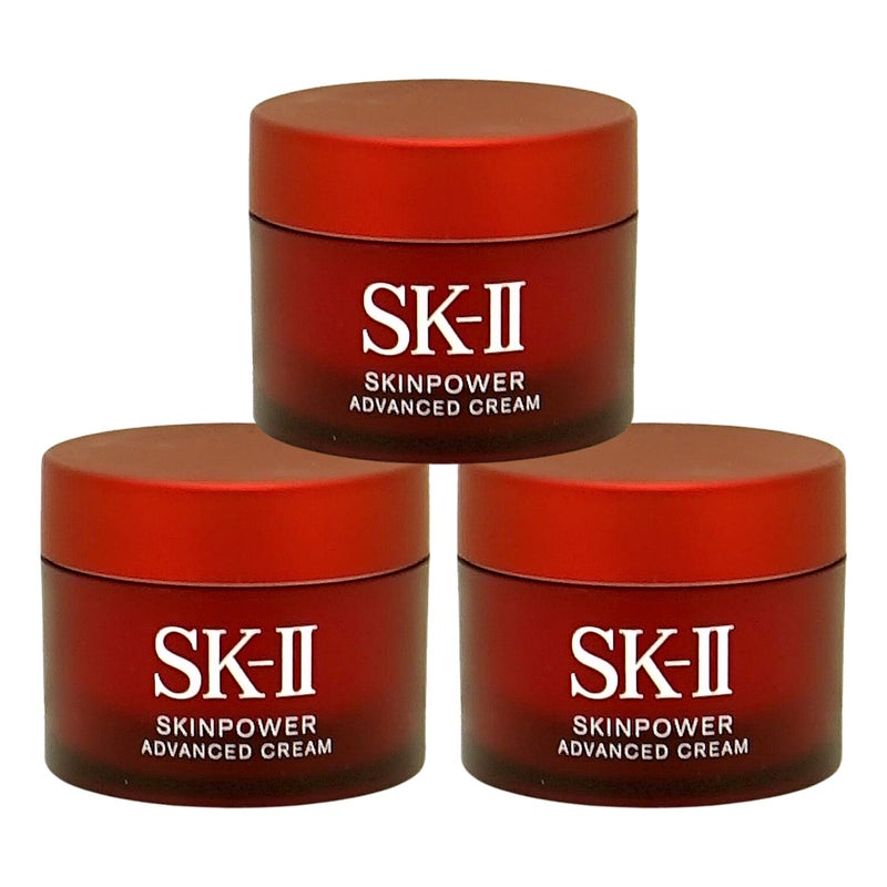 SK-II スキンパワー アドバンストクリーム 15g×3個