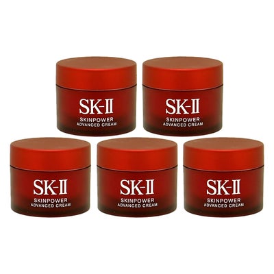 SK-II スキンパワー アドバンストクリーム 15g×5個