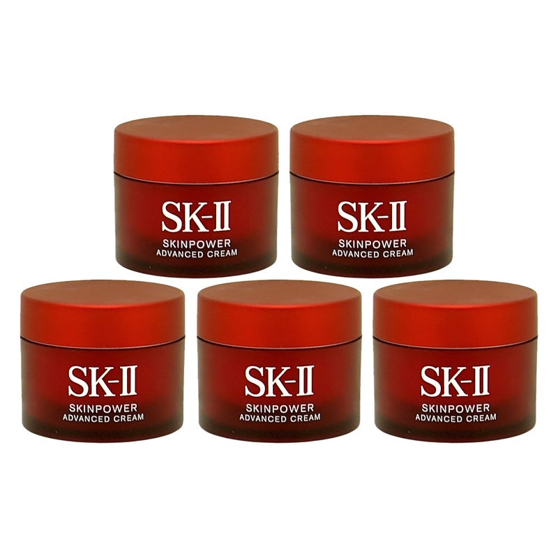 SK-II スキンパワー アドバンストクリーム 15g×5個