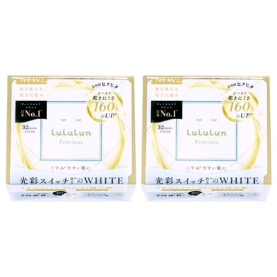 ルルルンプレシャスホワイト(クリア)4FB 32枚×2 WHITE