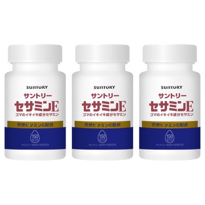 サントリー セサミンE 54.0g (360mg×150粒)×3個