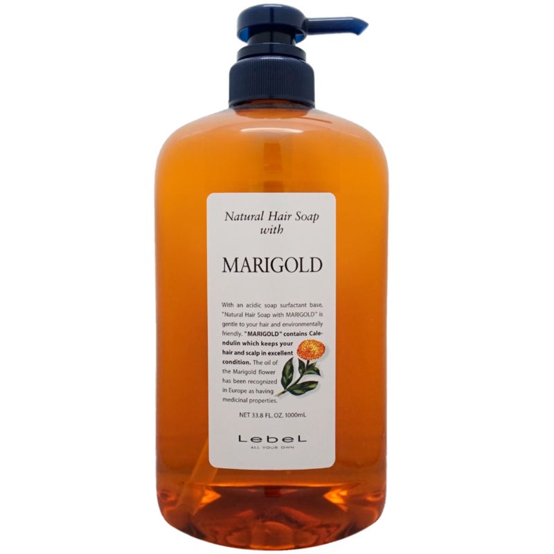 ルベル ナチュラルヘアソープウィズMG(マリーゴールド)1000ml
