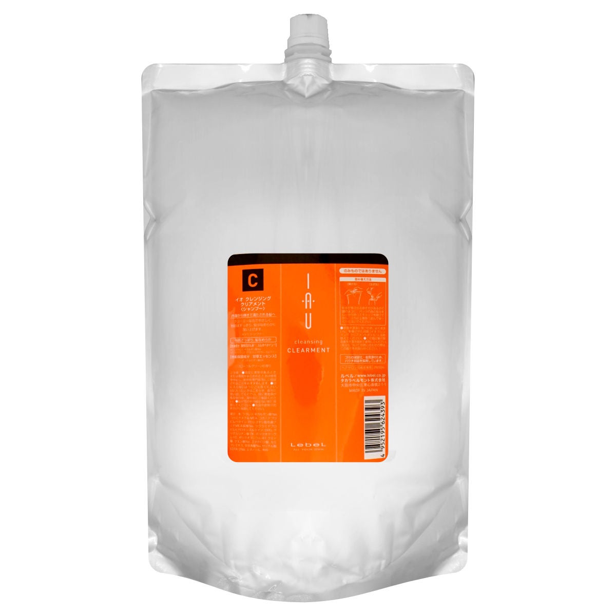 ルベル イオクレンジングクリアメント 詰替2500ml