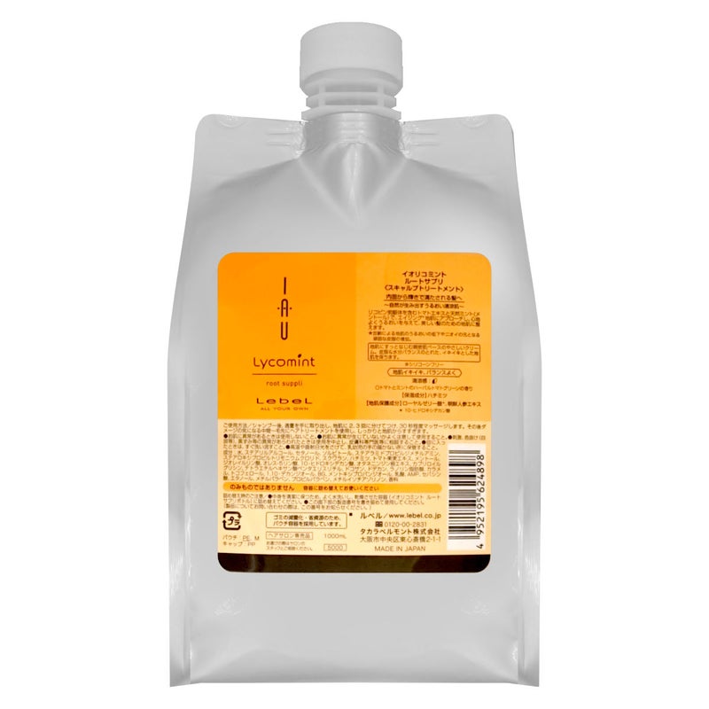 ルベル イオリコミントルートサプリ 詰替1000ml