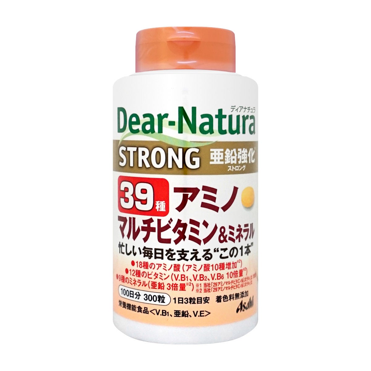 ディアナチュラ ストロング39アミノマルチビタミン&ミネラル 300粒 100日分