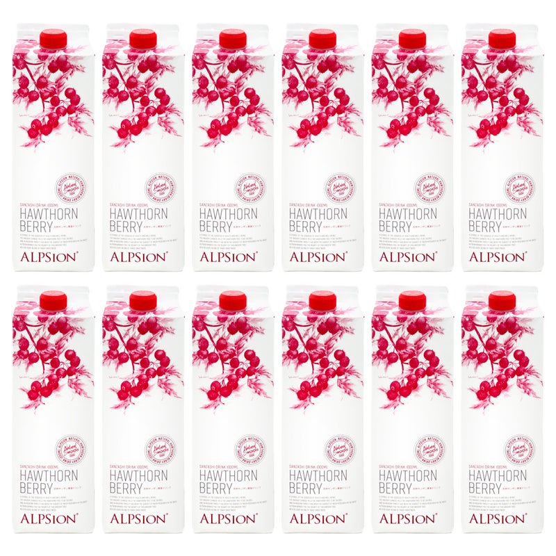 アルピジョン BIO ハーブサンザシ 1000ml×12本