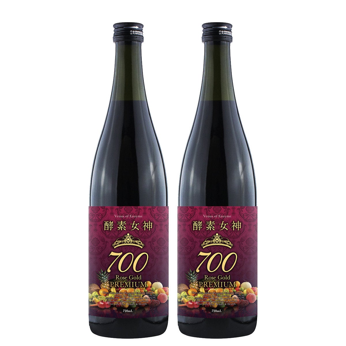酵素女神700 ロゼゴールドプレミアム 720ml×2本