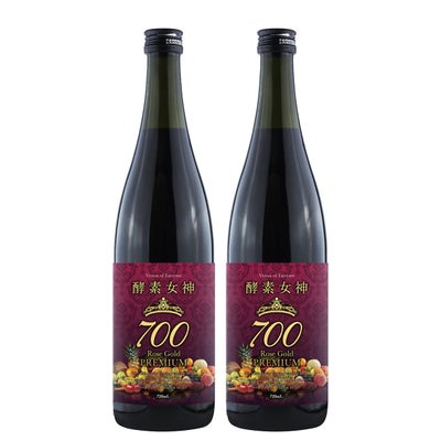 酵素女神700 ロゼゴールドプレミアム 720ml×2本