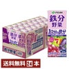 賞味期限26年1月以降 伊藤園 鉄分野菜 200ml×24本入り 紙パック 野菜飲料 1日分の鉄分 鉄分 ビタミンB12 葉酸