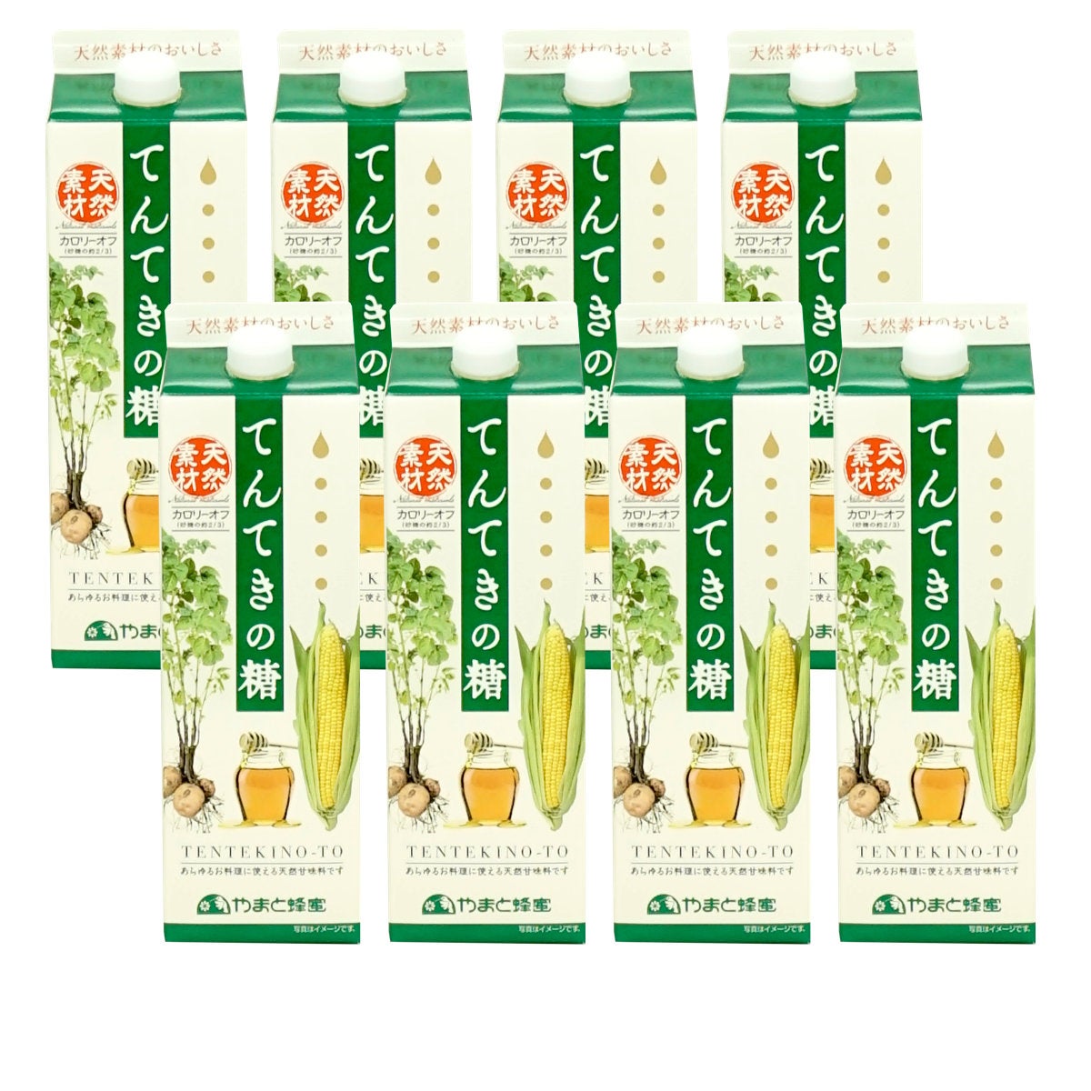 天然甘味料 てんてきの糖ジャビー 1200g×8個 紙パック 調味料 砂糖代用 ジャビー やまと蜂蜜