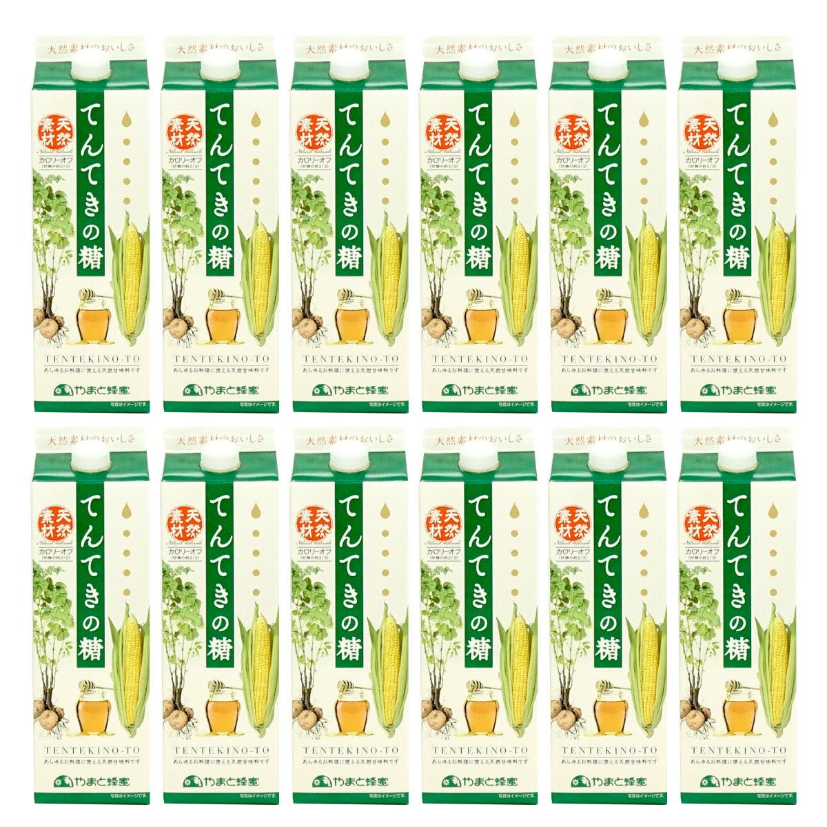 天然甘味料 てんてきの糖ジャビー 1200g×12個 紙パック 調味料 砂糖代用 ジャビー やまと蜂蜜