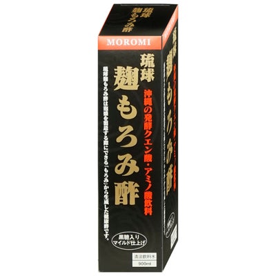 ユニマットリケン 琉球麹もろみ酢 900ml クエン酸 黒酢 沖縄 もろみ