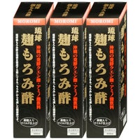 ユニマットリケン 琉球麹もろみ酢 900ml×3本 クエン酸 黒酢 沖縄 もろみ