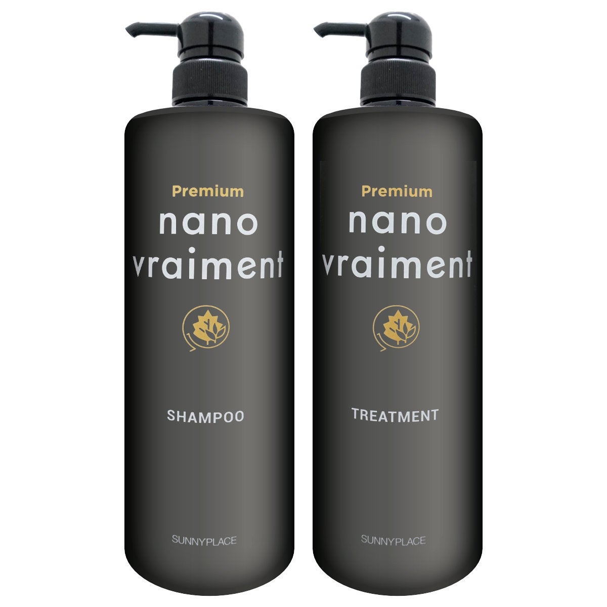 コスメ通販　【セット】サニープレイス ナノブレマン プレミアムシャンプー1000ml+プレミアムトリートメント1000ml 
