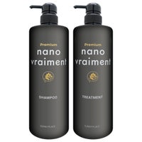 コスメ通販　【セット】サニープレイス ナノブレマン プレミアムシャンプー1000ml+プレミアムトリートメント1000ml 