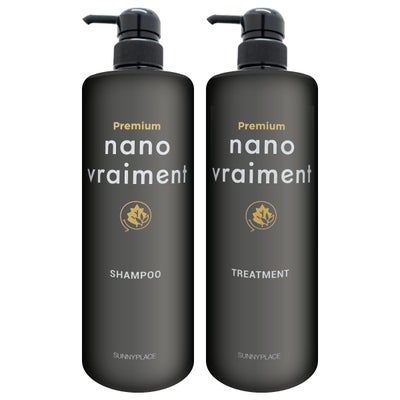 コスメ通販　【セット】サニープレイス ナノブレマン プレミアムシャンプー1000ml+プレミアムトリートメント1000ml 