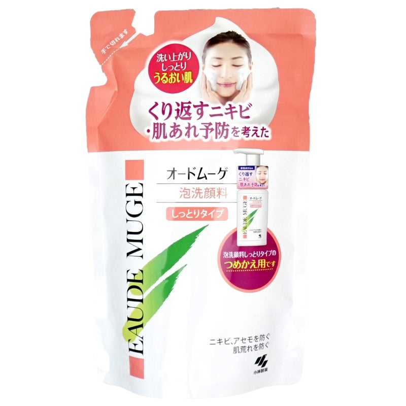 コスメ通販　小林製薬 オードムーゲ 泡洗顔料M しっとりタイプ つめかえ用 130ml